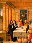 Famous Feast Paintings - The Marriage Feast at Cana
